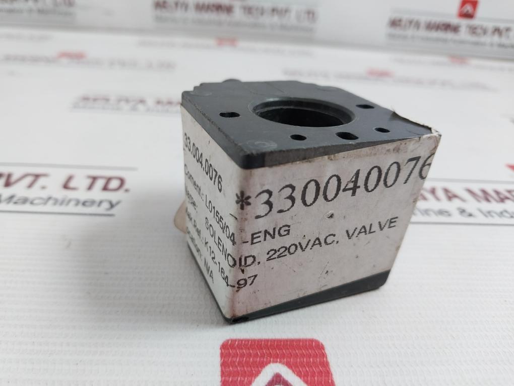 Lisk Ireland K12-97 Solenoid Valve 220Vac 60Hz