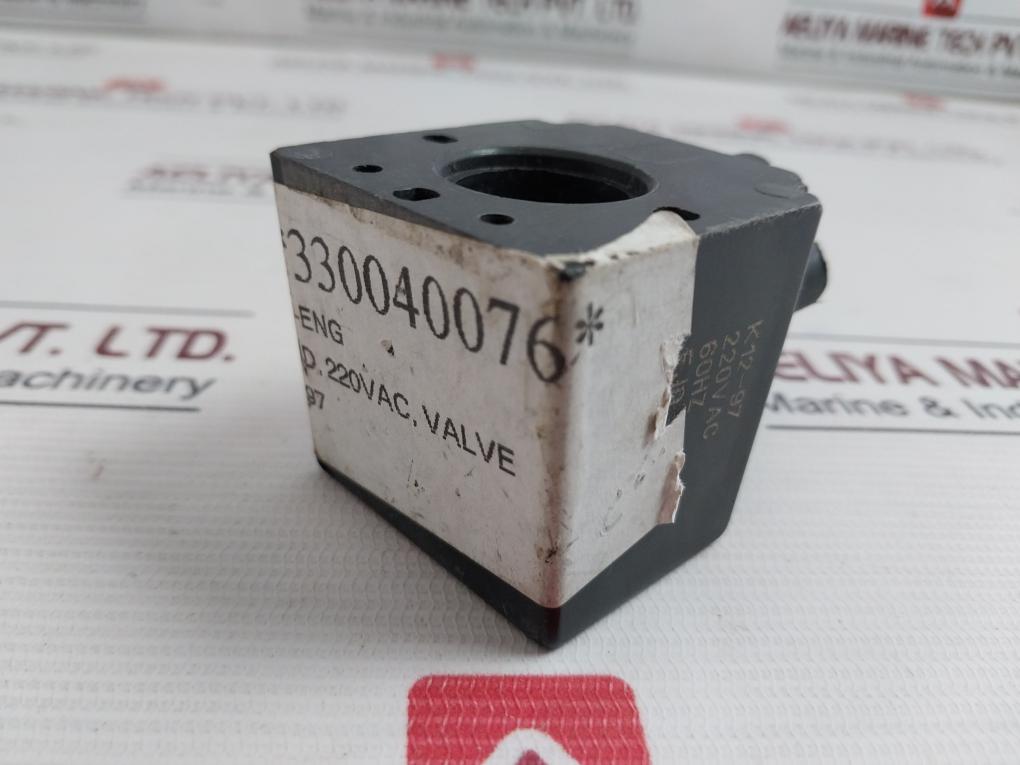 Lisk Ireland K12-97 Solenoid Valve 220Vac 60Hz