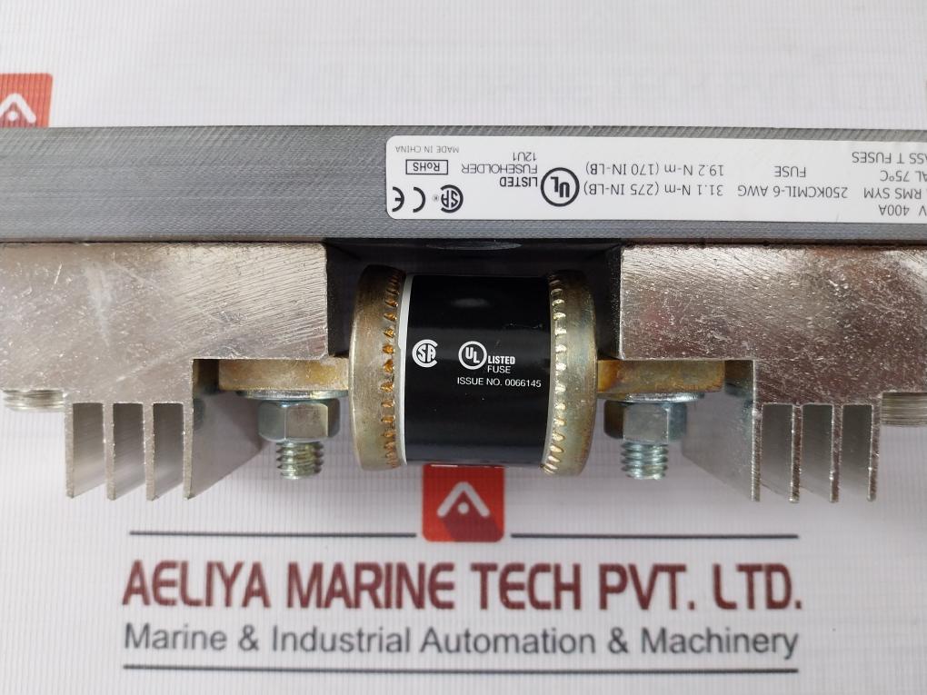 Littelfuse Lft604001Cs Fast-acting Class T Fuse Holder 600V 400A 03Dp-880-011