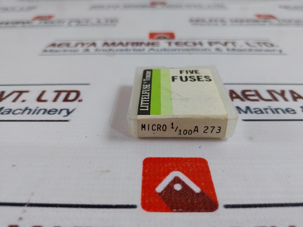 Littelfuse Micro 1/100A 273 Fast Acting Military Fuse 125V 10Ma