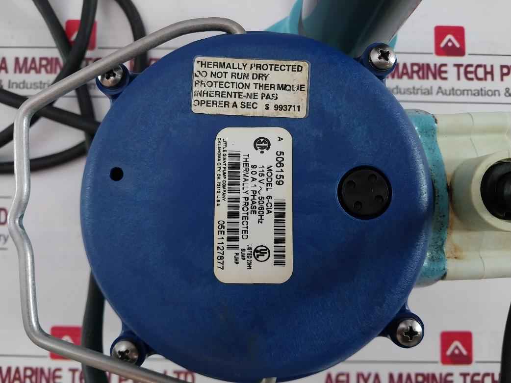 Little Giant 6-cia Submersible Sump Pump 115V- 50/60Hz 2M 9.0A