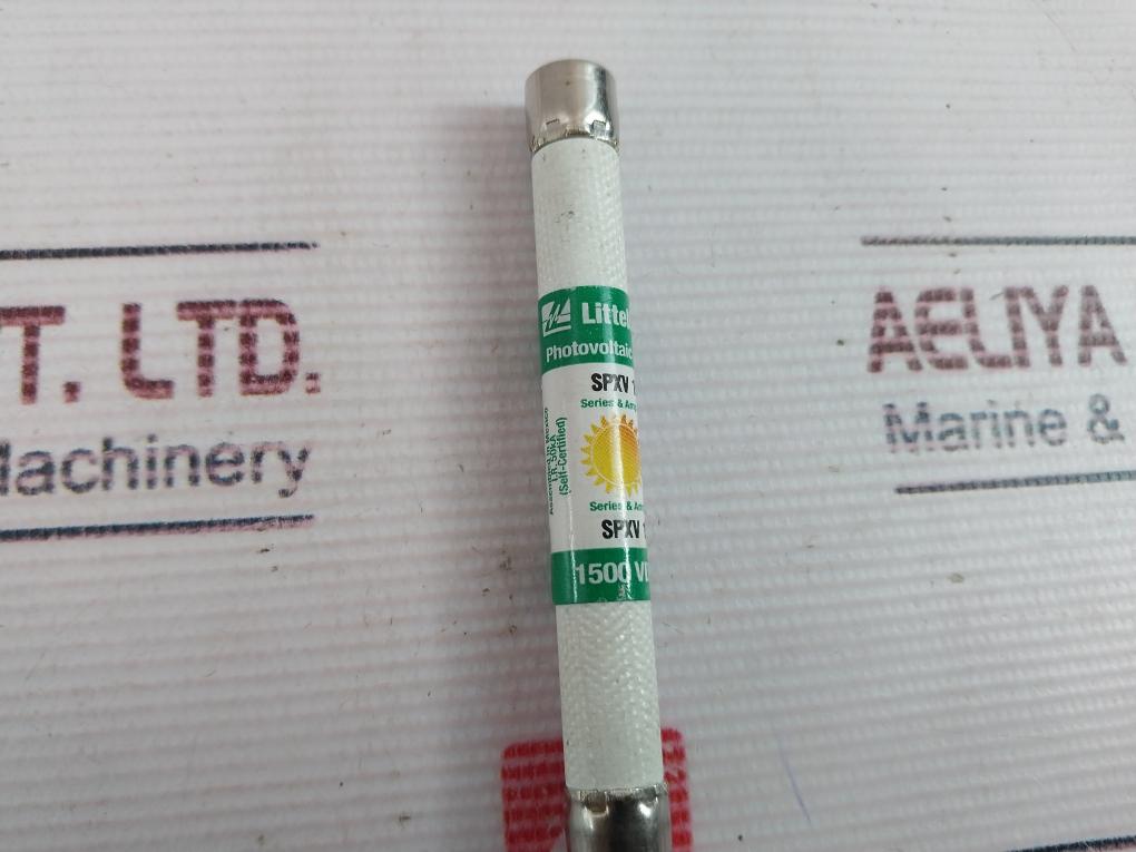 Lot of 4X LITTLEFUSE SPXV 15 Fuse Cartridge 1500 VDC
