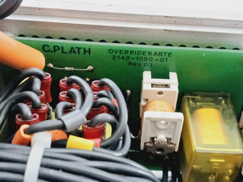 Litton Marine Systems 0012 Joystick Control Module Reset & Override Nfu Function