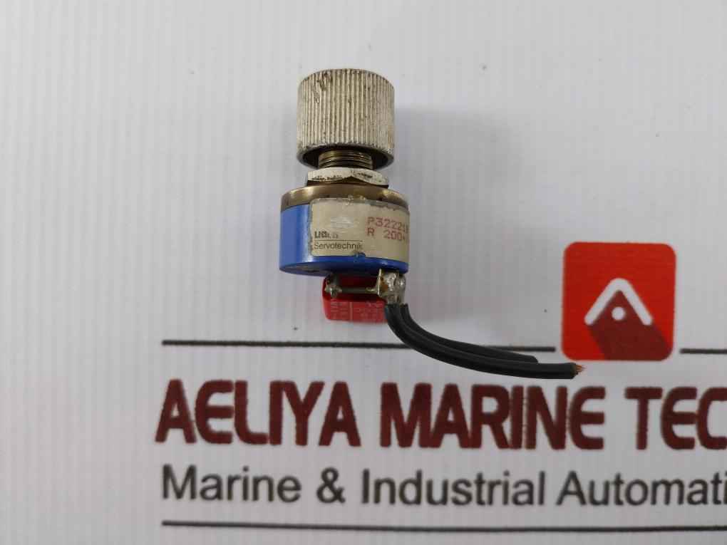 Litton P32221B Potentiometer R 200+/-5% In+/-1%