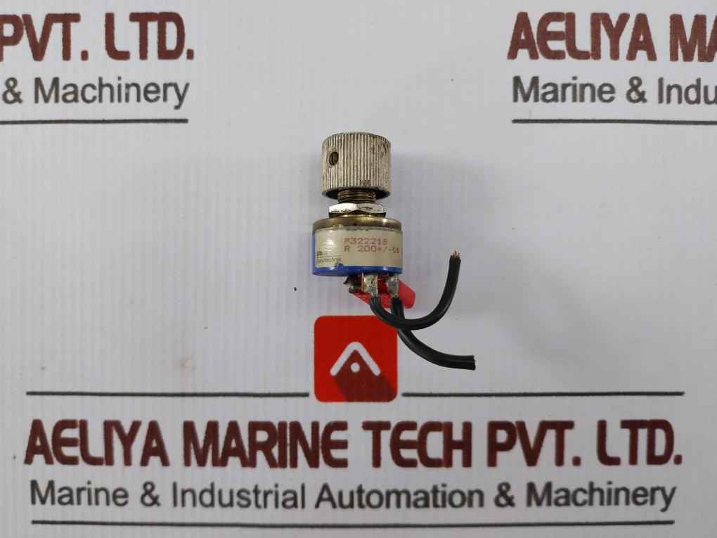 Litton P32221B Potentiometer R 200+/-5% In+/-1%