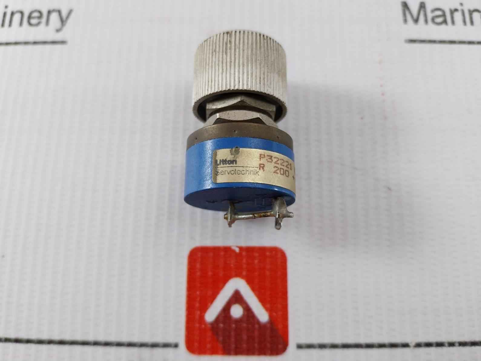 Litton P32221B Servotechnik Rotary Potentiometer R200