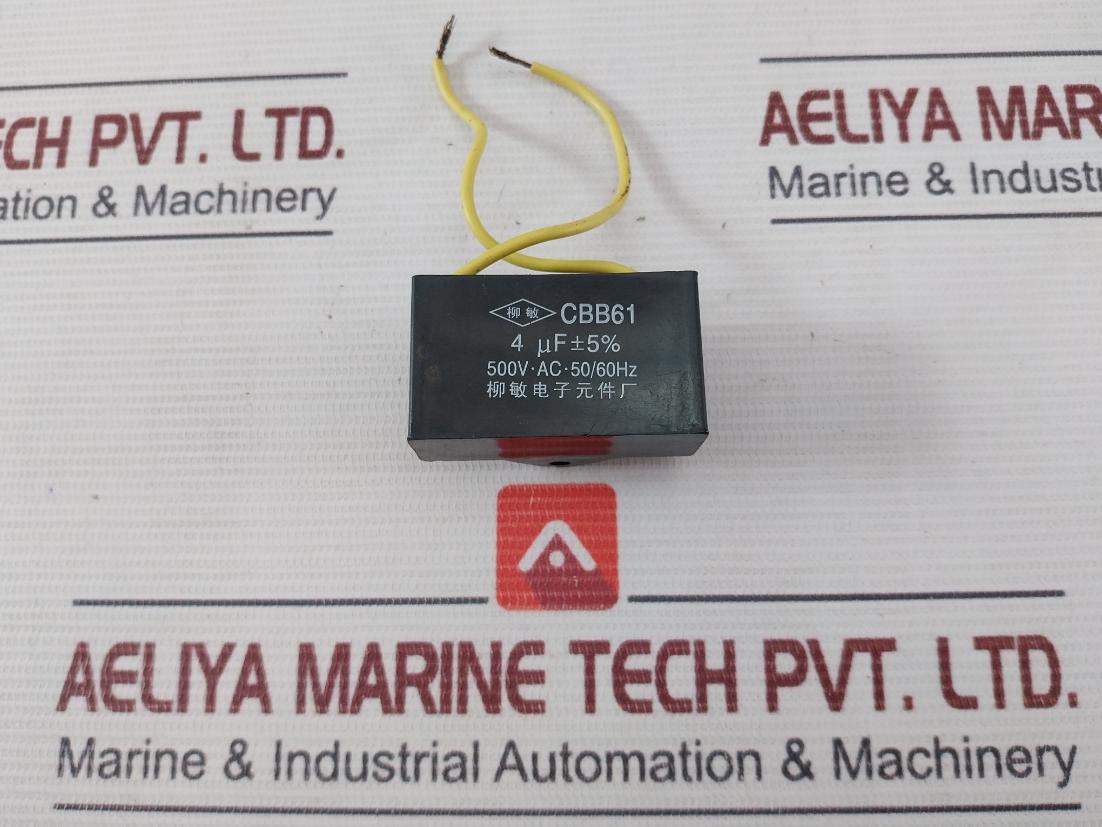 Liumin Cbb61 Fan Starting Capacitor 500V Ac 50/60 Hz