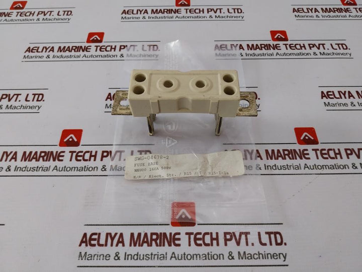 LJS NHU 00 Fuse Base 100A 660V~, 160A 500V