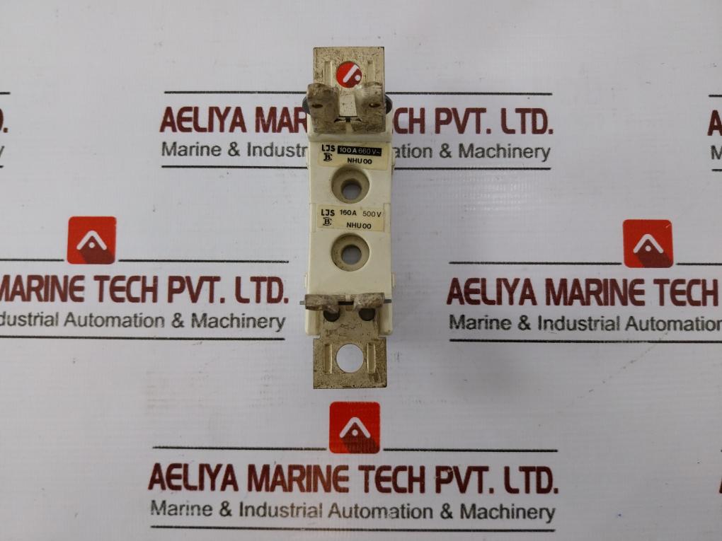 LJS NHU 00 Fuse Base 100A 660V~, 160A 500V