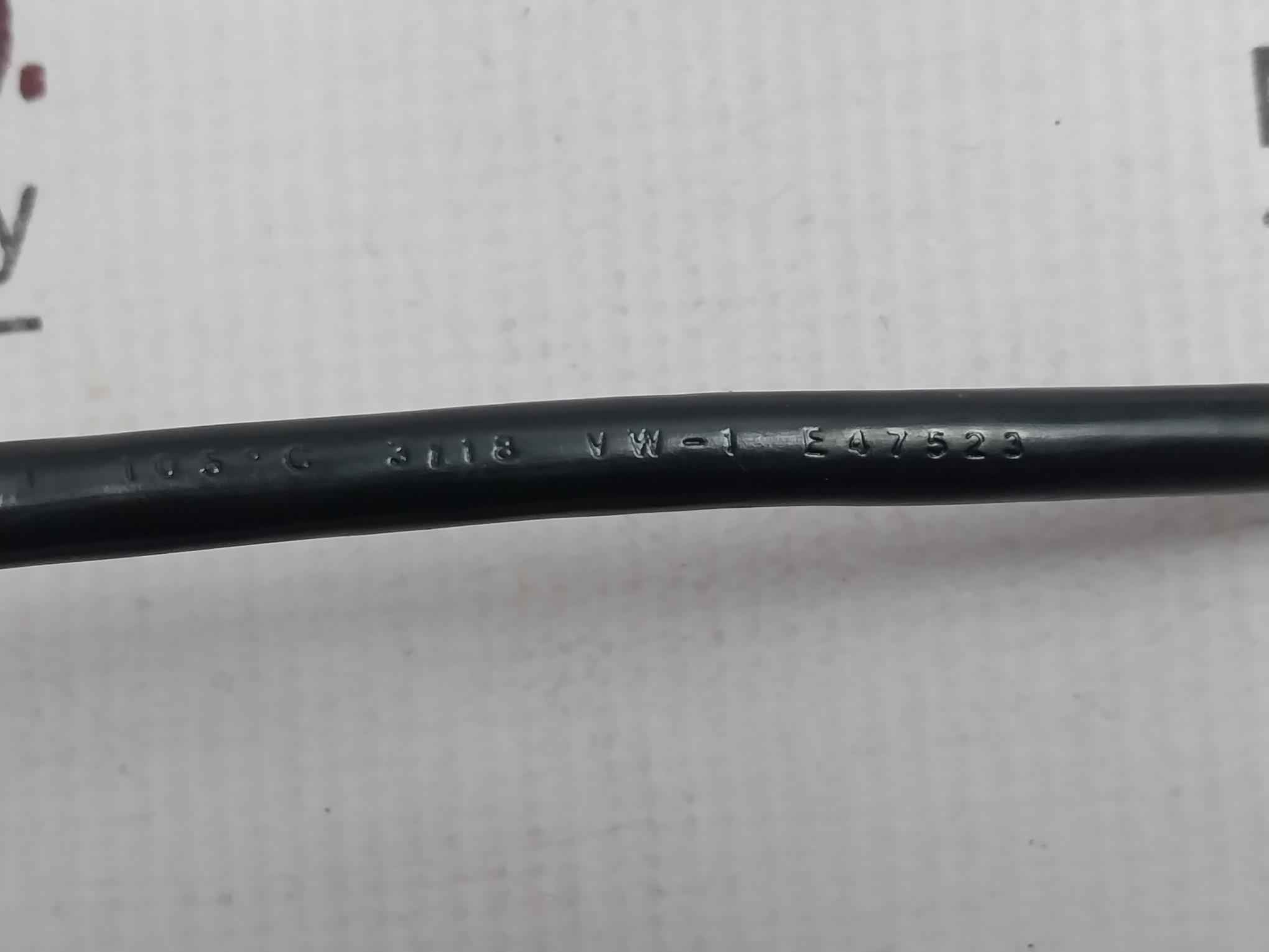 Ll26332 E47523 Flexible Portable Power Cable 3-meter