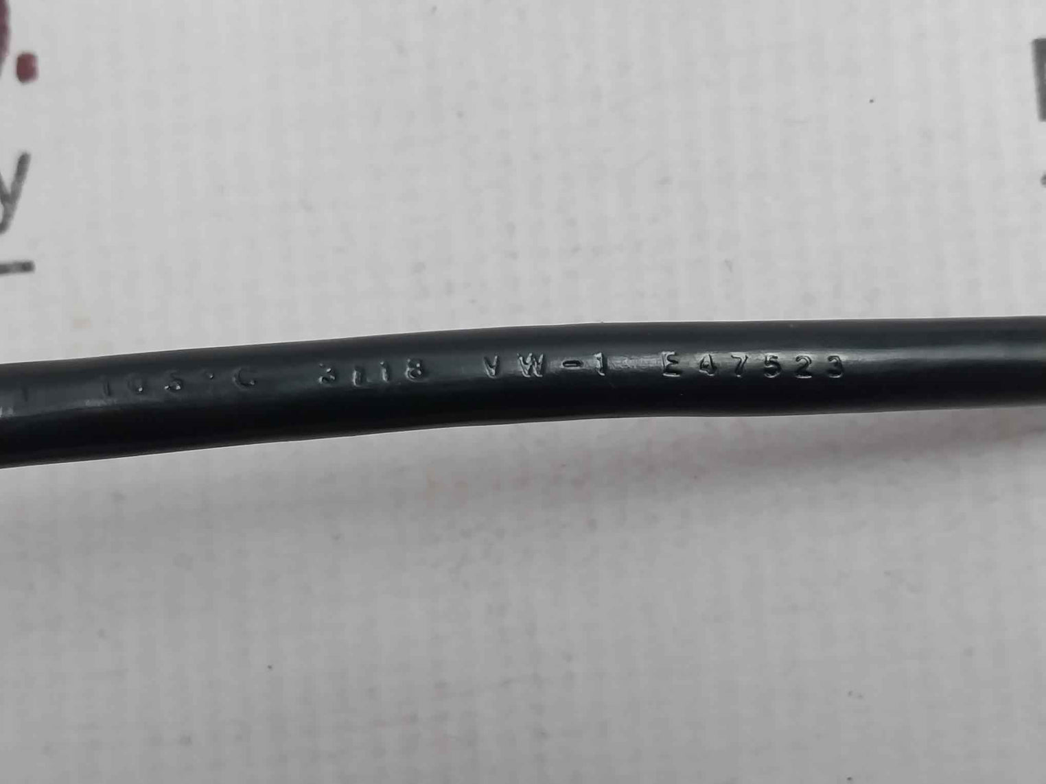 Ll26332 E47523 Flexible Portable Power Cable 3-meter