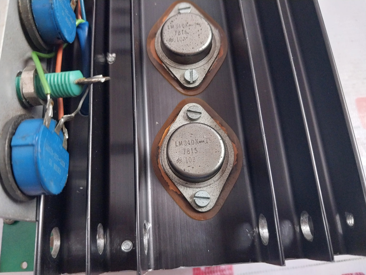 Lm340K-15 Printed Circuit Board Card 7815