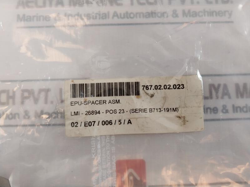 Lmi 26894 Epu & Spacer Assembly Series B713-191M, 767.02.02.023
