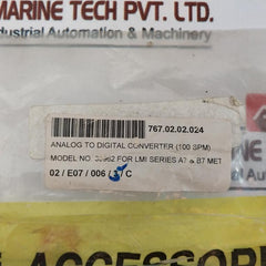 Lmi Mp-100 Analog To Digital Converter 4-20ma Input 15vdc Power
