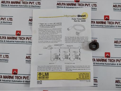 Lmi/milton Roy 26006 Pulse Transmitter 767.02.02.005 Mkr (00343)