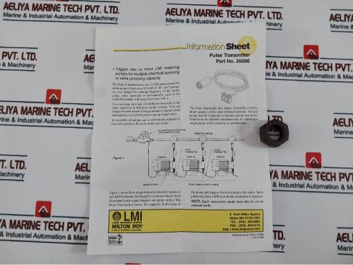 Lmi/milton Roy 26006 Pulse Transmitter 767.02.02.005