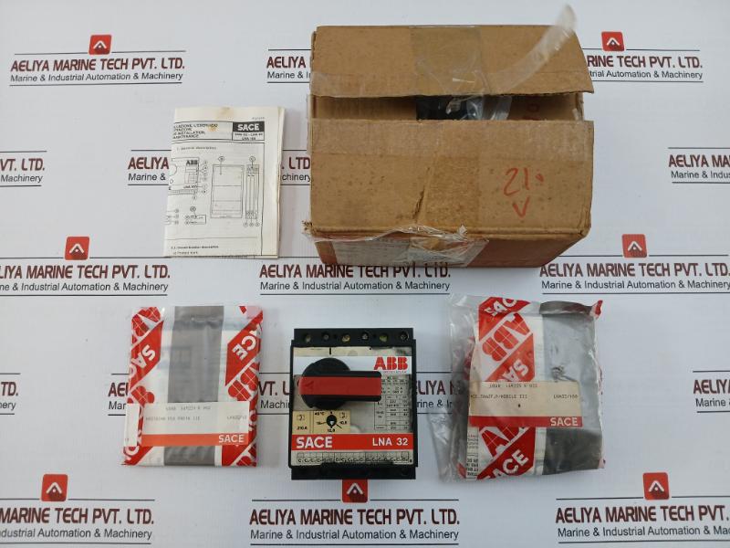 Lna 32 Low-voltage Current Circuit Breaker Abb 660 V 50-60Hz
