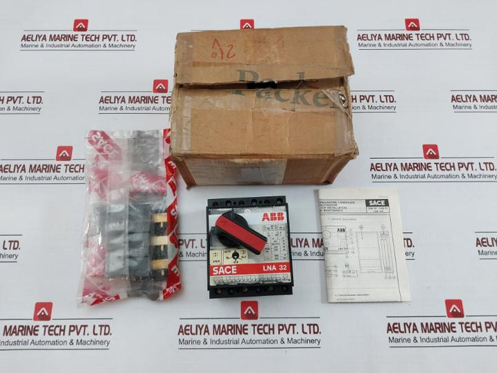 Lna 32 Low-voltage Current Circuit Breaker Sace Abb 50-60 Hz