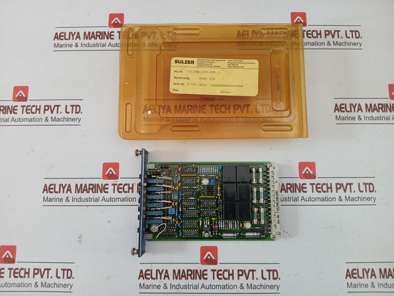 Load Indicator Position Module 112.046.033.200 Sulzer 10V
