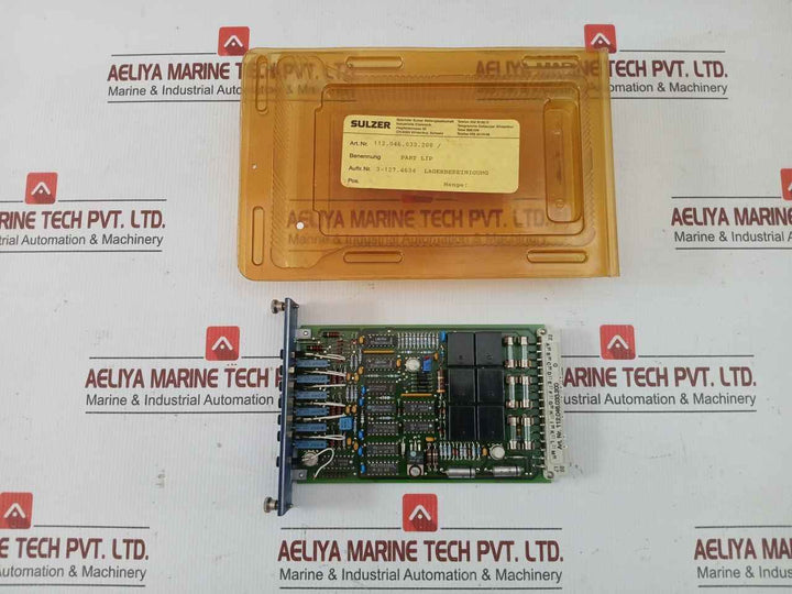 Load Indicator Position Module 112.046.033.200 Sulzer 10V