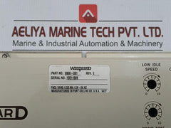 Load Sharing & Speed Control Module 20-45 Vdc Woodward 2301A