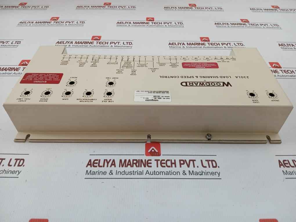 Load Sharing & Speed Control Module 20-45 Vdc Woodward 2301A