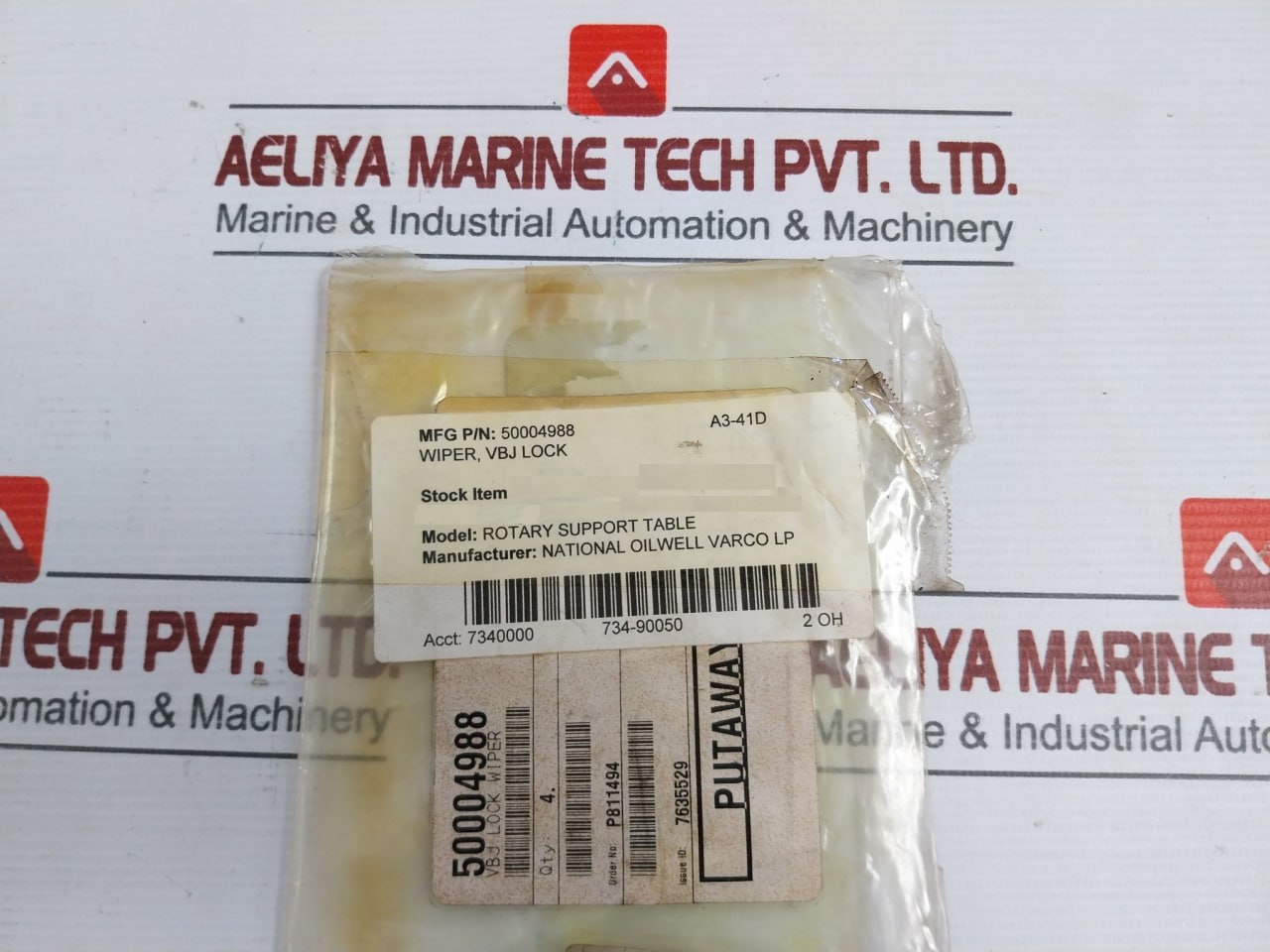 Lock Wiper For Rotary Table 50004988 Nov