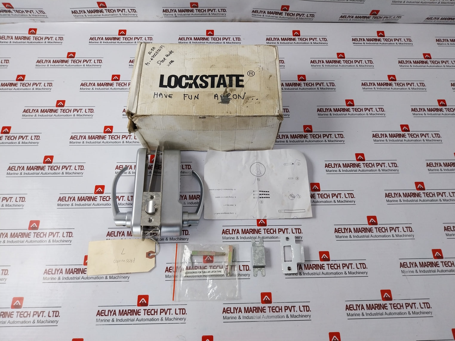 Lockstate Easy Code Digital Lock With Door Handle Mortise Lock Lever El-571