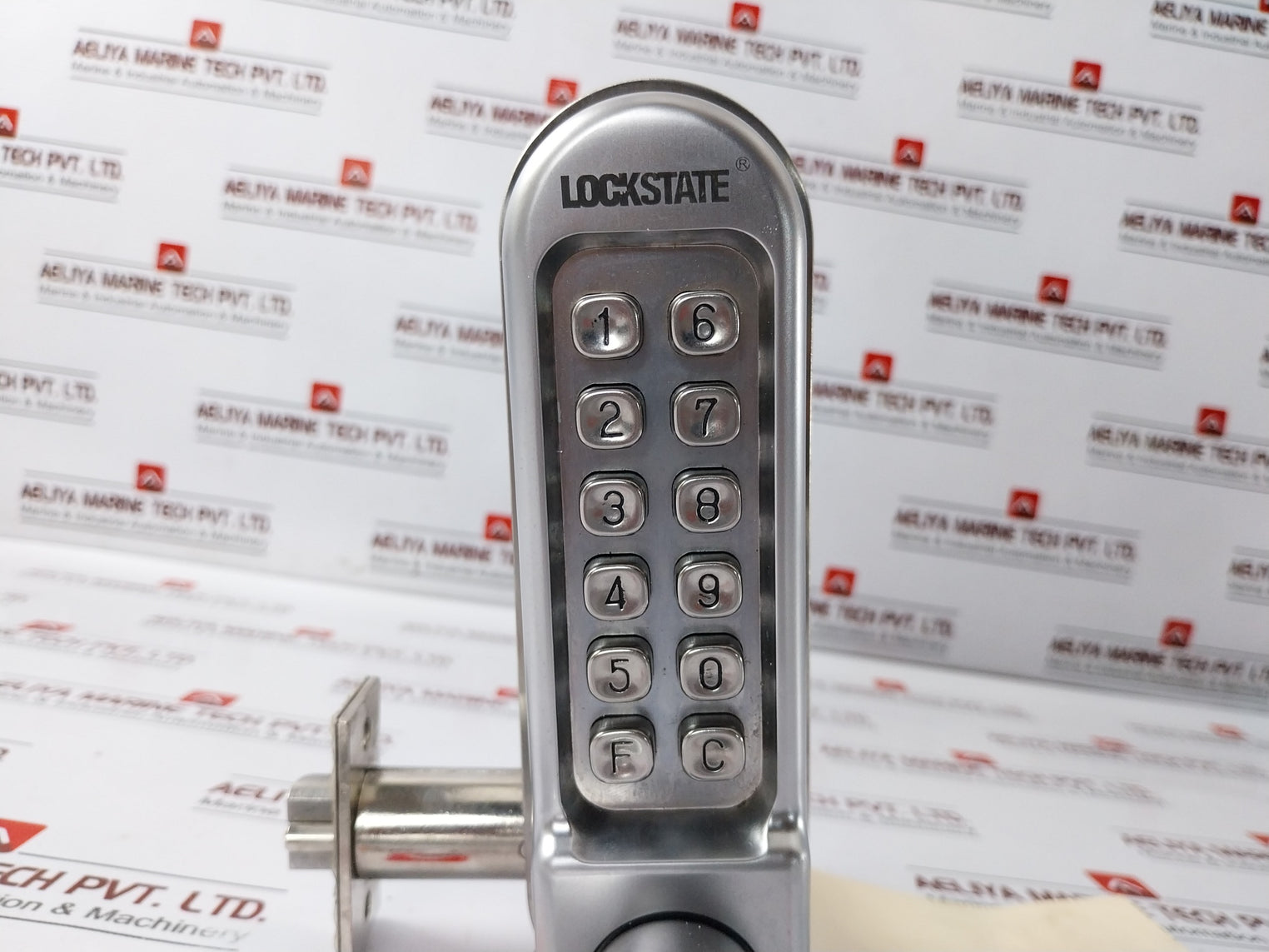 Lockstate Easy Code Digital Lock With Door Handle Mortise Lock Lever El-571