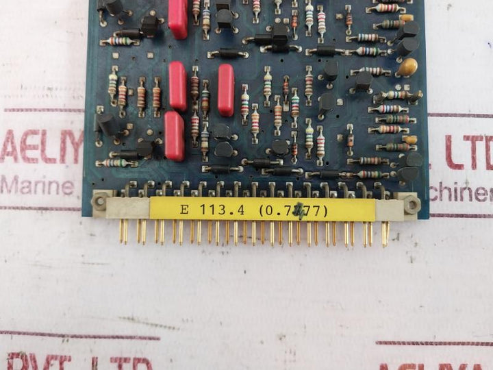 Loet-seite E113.4 Printed Circuit Board (0.7477)
