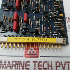 Loet-seite E113.4 Printed Circuit Board Card