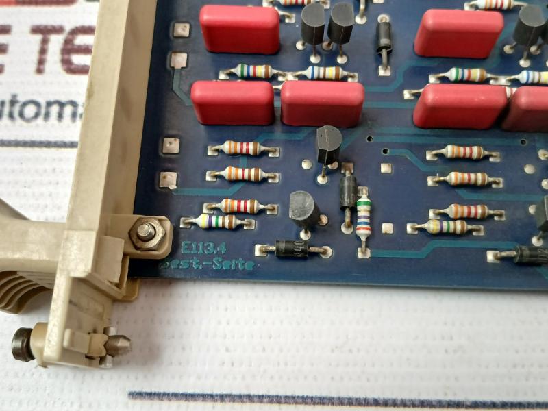 Loet-seite E113.4 Printed Circuit Board Card