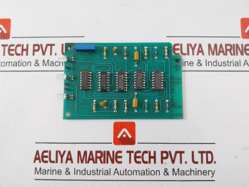 Logic Control/Signal Processing Pcb 01C745-001 Invalco