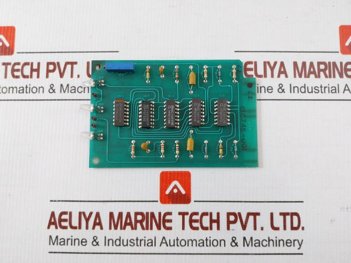 Logic Control/Signal Processing Pcb 01C745-001 Invalco