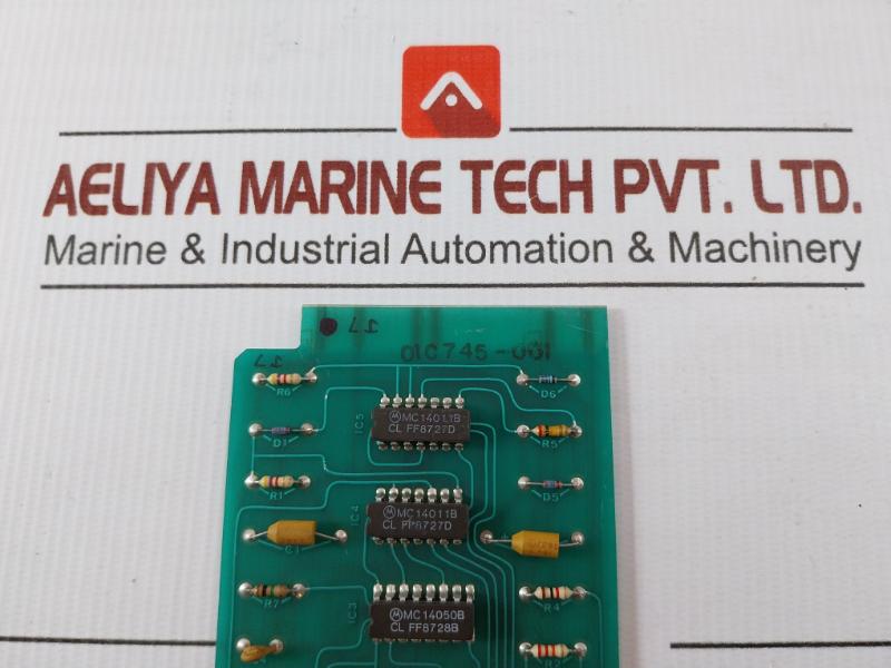 Logic Control/Signal Processing Pcb 01C745-001 Invalco