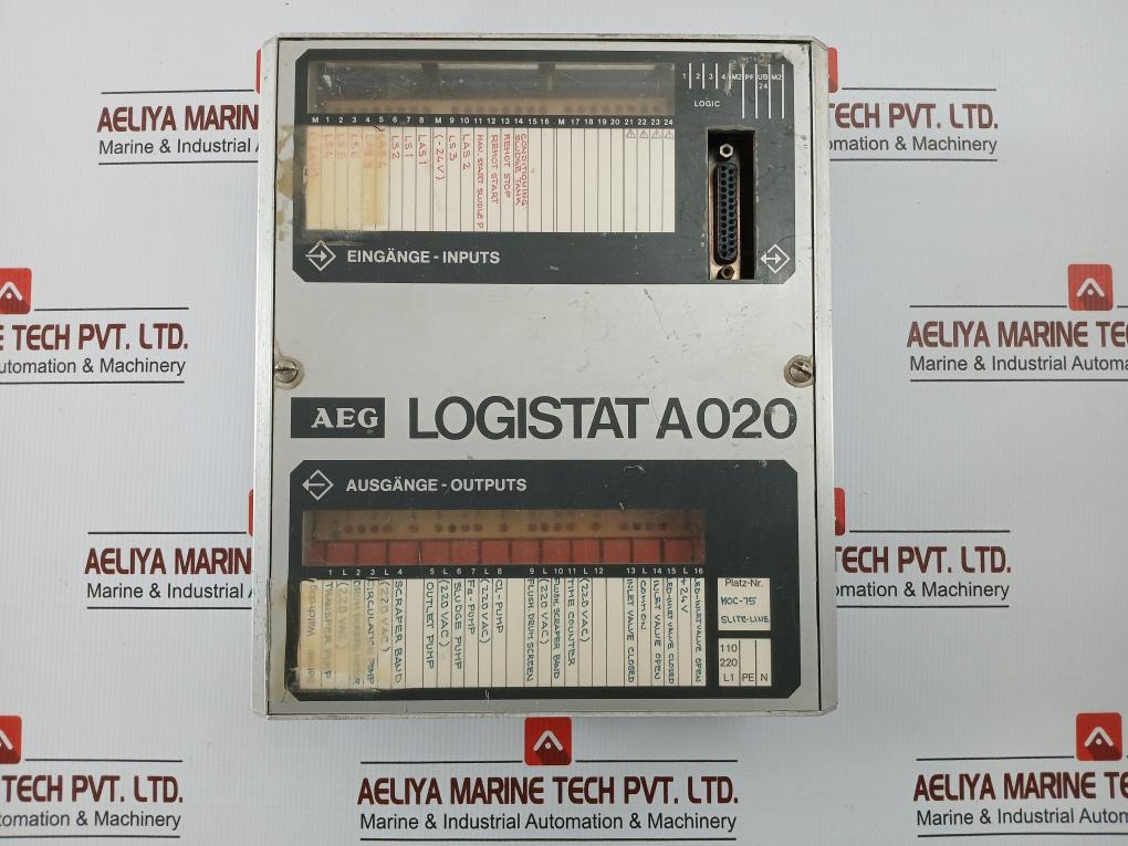Logistat A020 Plc Control Unit Aeg 110/220Vac 50-60 Hz