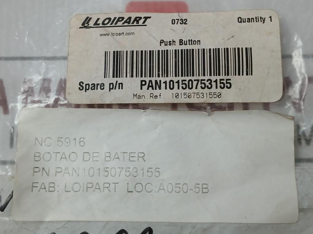 Loipart Pan10150753155 Push-button Stem