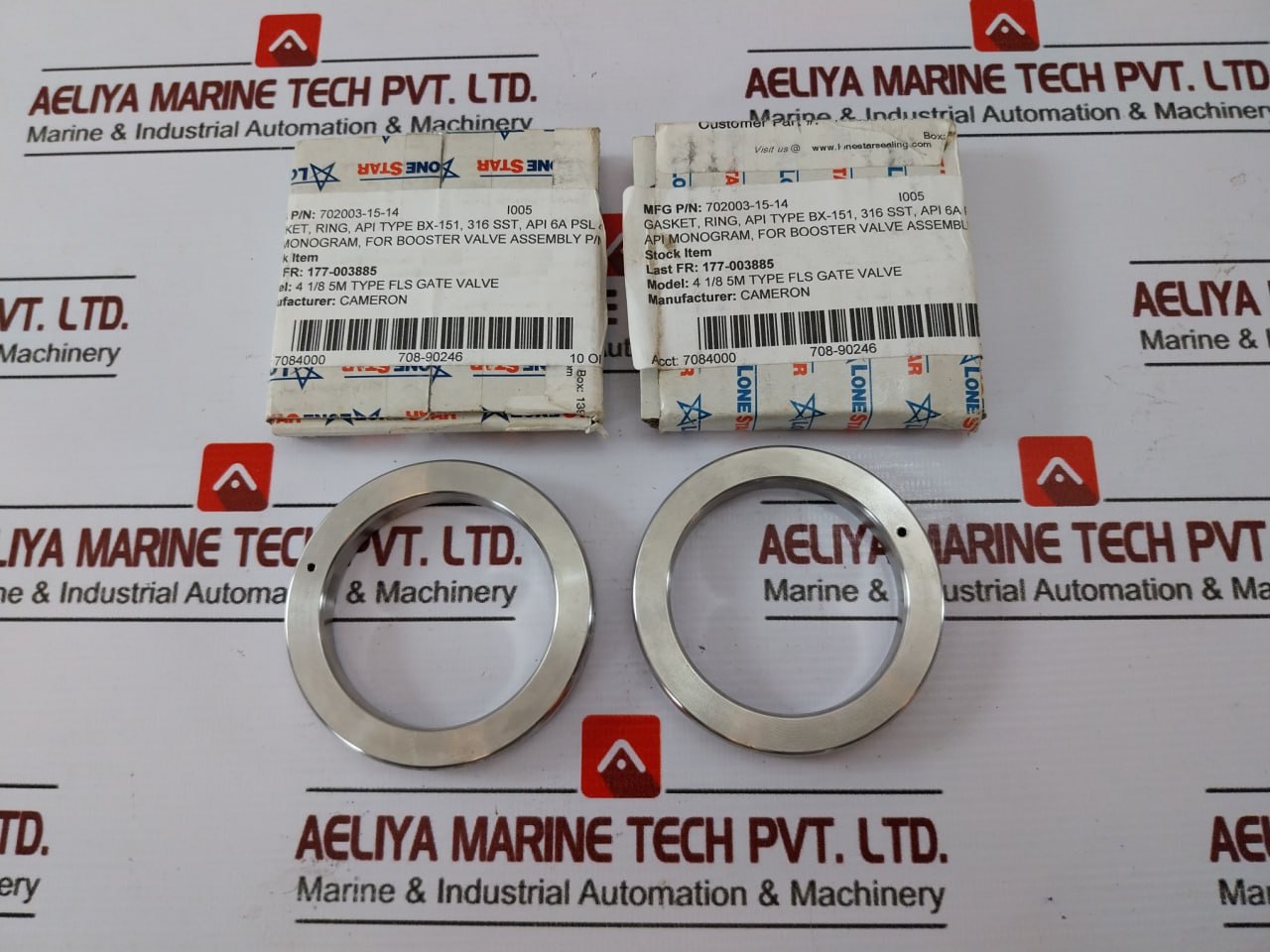 Lone Star 6a-0415 Ring, Api Type Bx-151 Gasket, 4 1/8 5m Type Fls Gate Valve