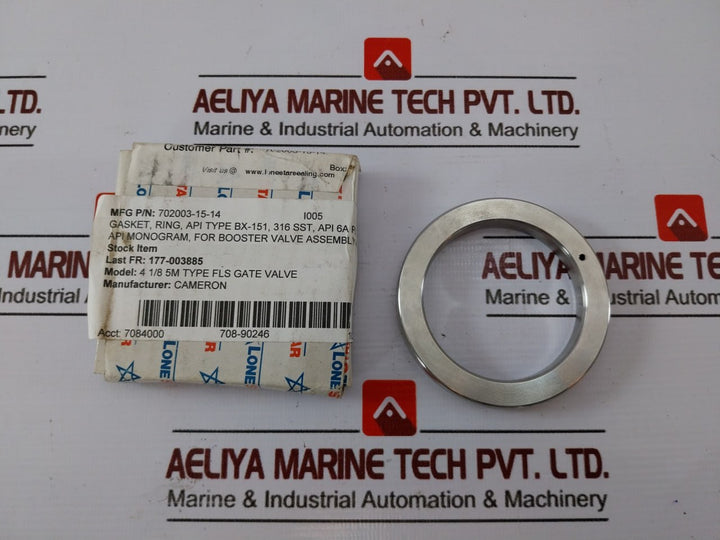 Lot of 4X Lone Star 6A-0415 Ring, API Type BX-151 Gasket