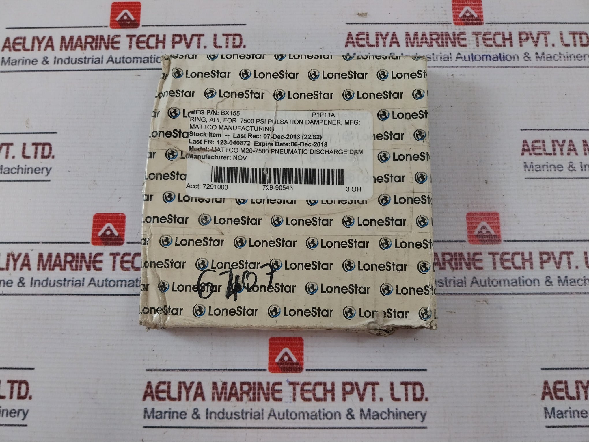 Lone Star Bx155-316 Gasket Ring S316-4