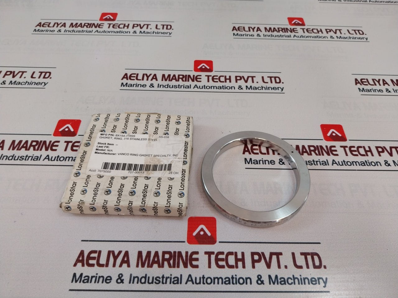 Lone Star Bx154-316Ss Stainless Steel Ring Gasket