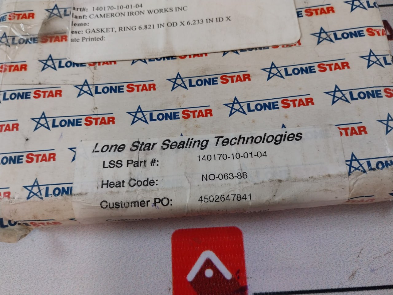 Lone Star Sealing 140170-10-01-04 Bonnet Ring Gasket S316 4