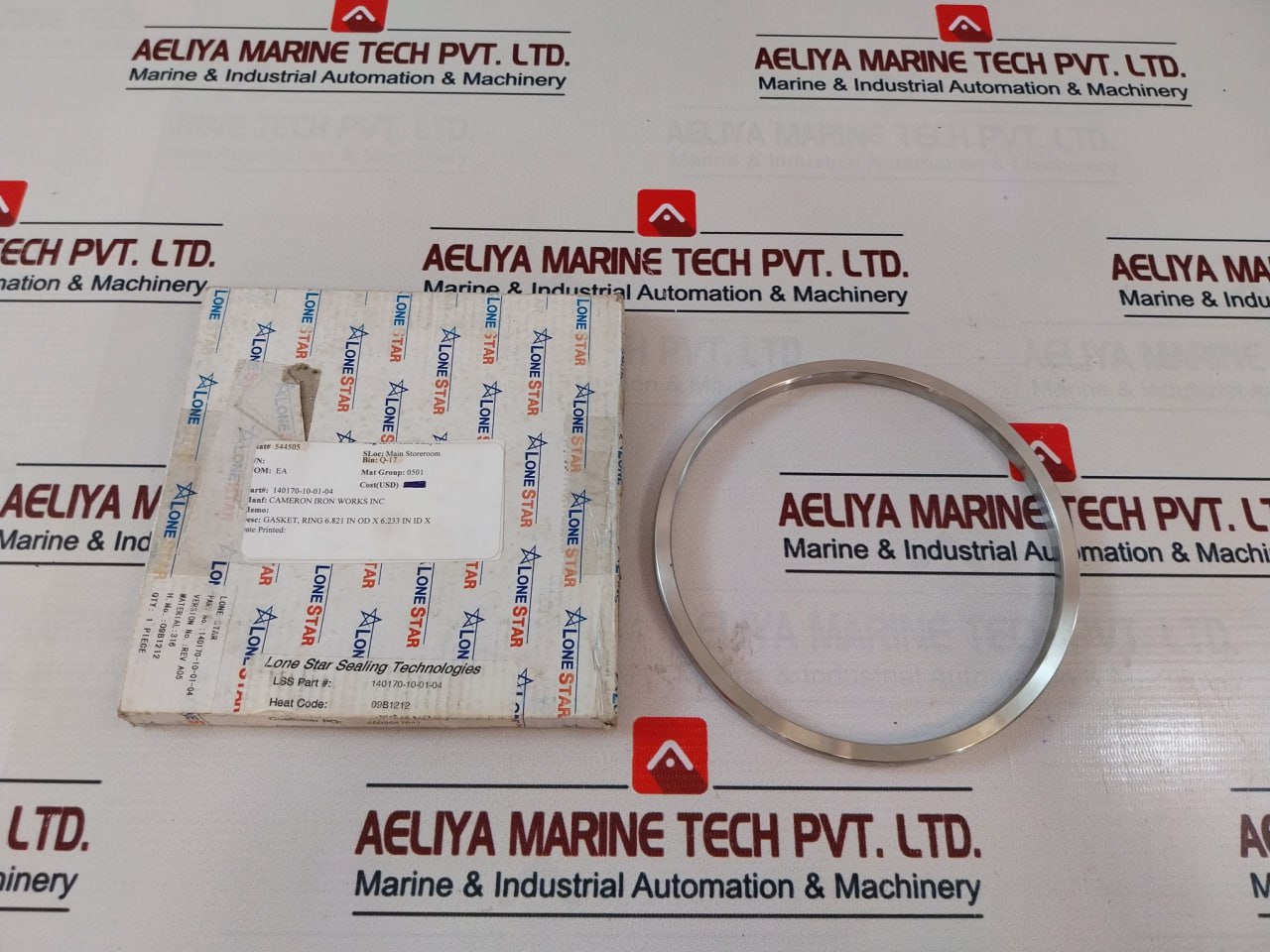 Lonestar 140170-10-01-04 Bonnet Ring Gasket Rev. A05