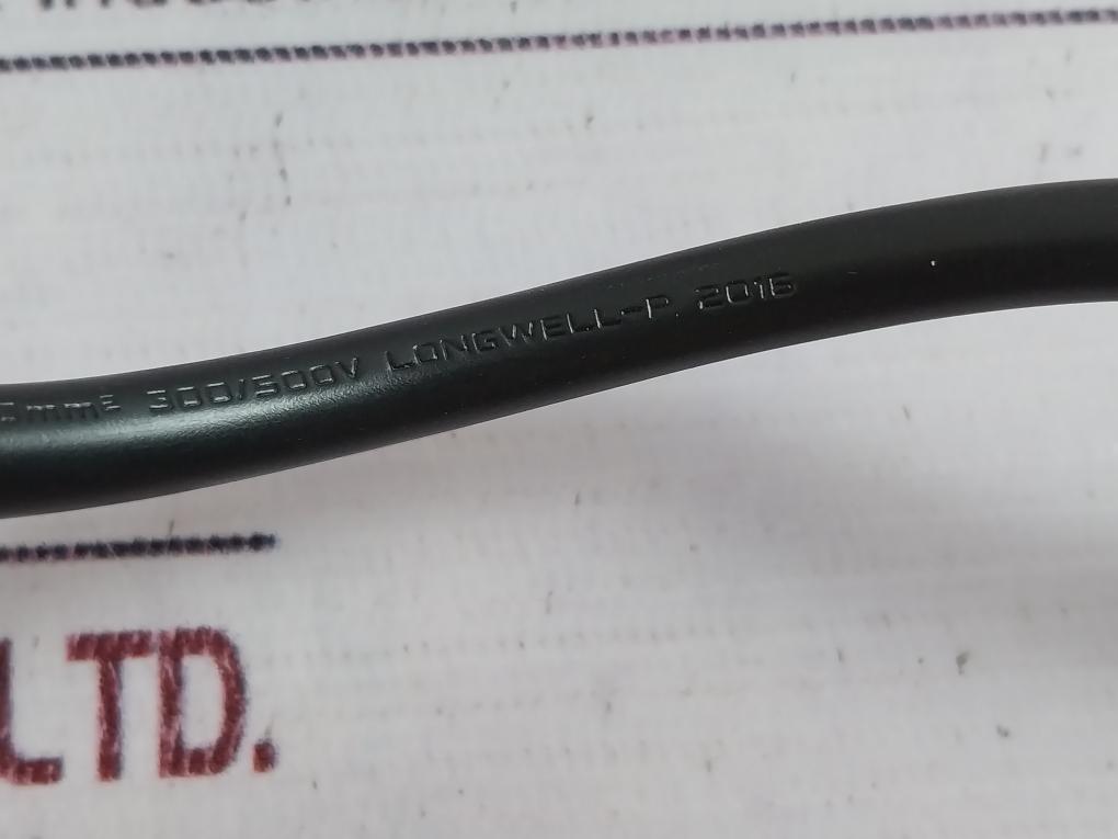Longwell Gpc-3R Power Cord Cable 300/500V