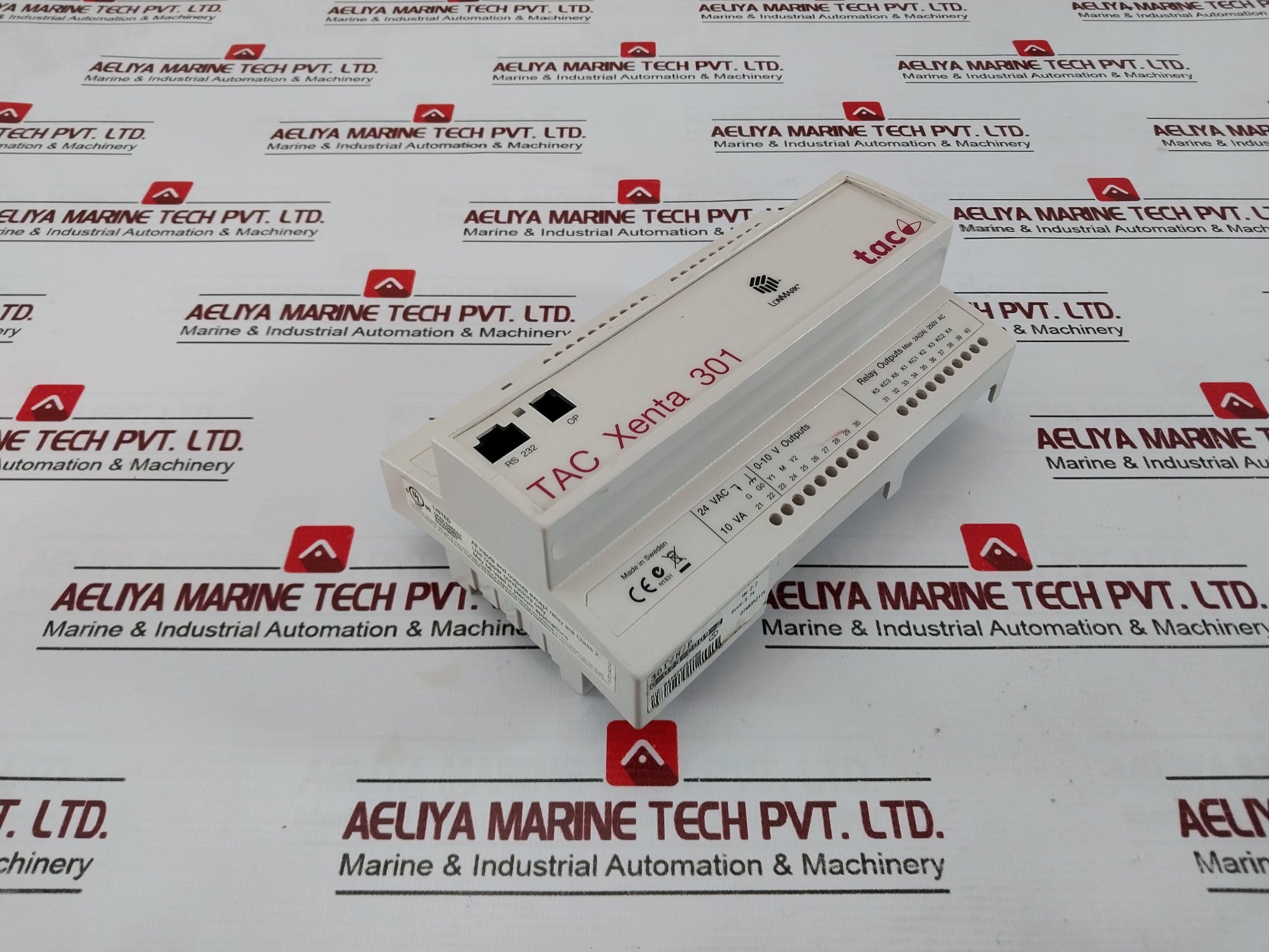 Lonmark Tac Xenta 301/N/P Programmable Controller 24Vac 10Va Hw 2.2