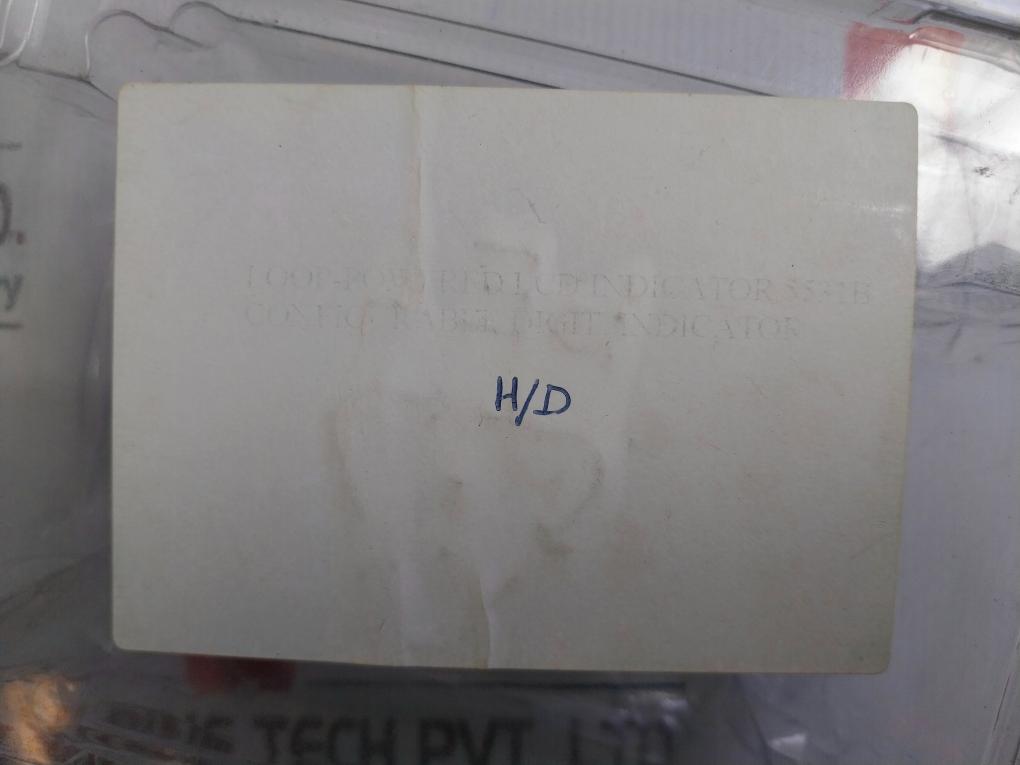 Loop Powered Lcd Indicator 45 Vdc Input - 4-20Ma Pr Electronics 5531B