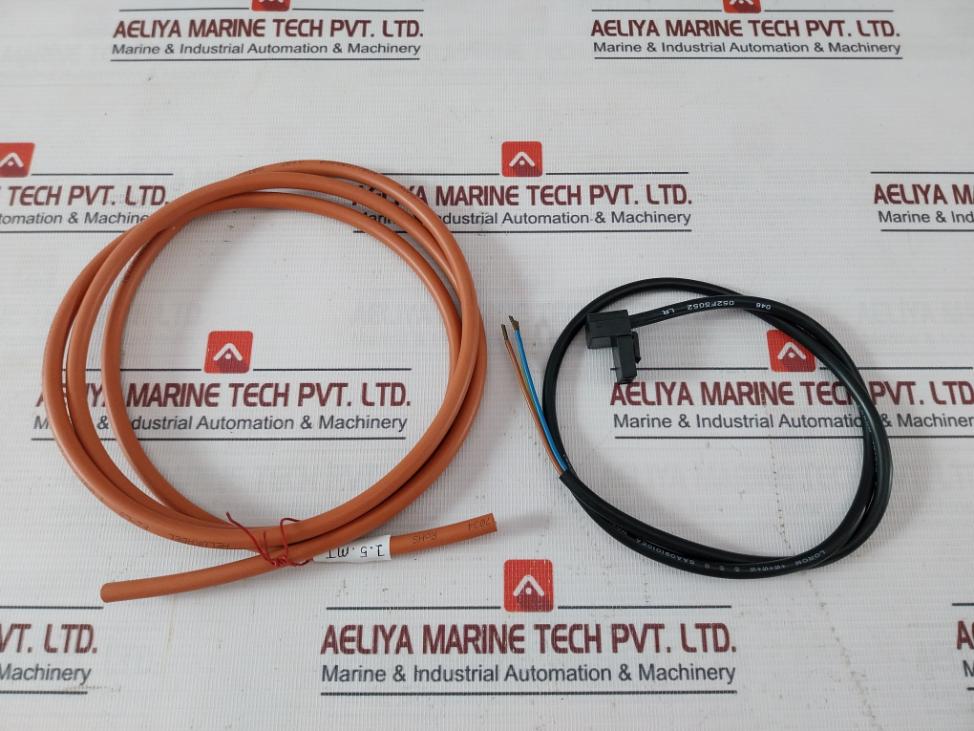 Lorom Saa091010Ea Cable Set H03Vv-f, Fz-ls, 20Kv, 3G 0.5Mm2 1.5 Meter