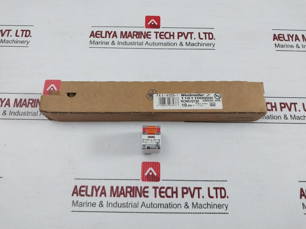 Lot-Of-20x-1181100000-Relay-6a-250vac-By-Weidmuller-1