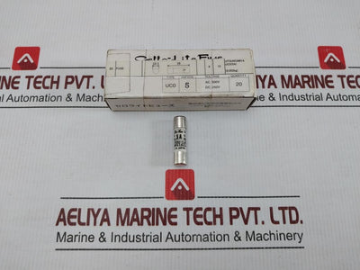 Lot-Of-2x-Utsunomiya-Electric-Cello-Lite-Fuse-5a-500vac-250vdc-Class-A-Uc0-1