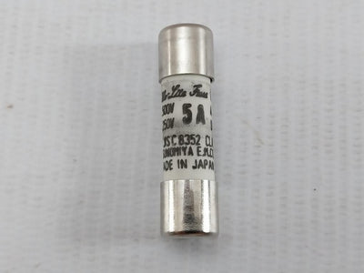 Lot-Of-2x-Utsunomiya-Electric-Cello-Lite-Fuse-5a-500vac-250vdc-Class-A-Uc0-6